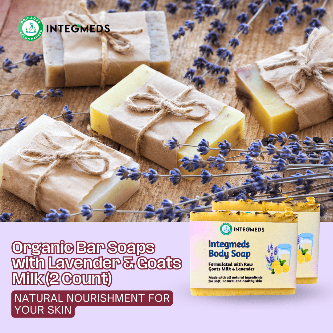 Organic Bar Soaps with Lavender & Goats Milk (2 Count) - Image 5