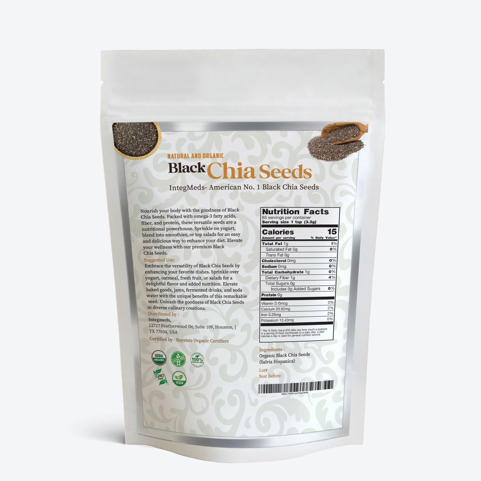 Organic Chia Seeds - Image 2